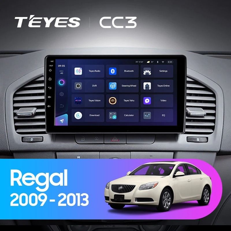 Штатная магнитола Teyes CC3 4/32 Opel Insignia (2009-2013)