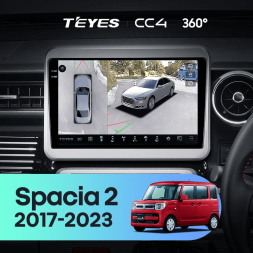 Штатная магнитола Teyes CC4 360 8/128 Suzuki Spacia 2 (2017-2023)