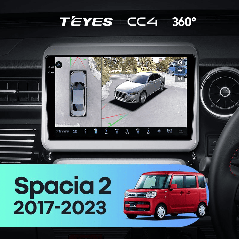 Штатная магнитола Teyes CC4 360 8/128 Suzuki Spacia 2 (2017-2023)