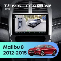 Штатная магнитола Teyes CC4 Pro 360 8/128 Chevrolet Malibu 8 (2012-2015)