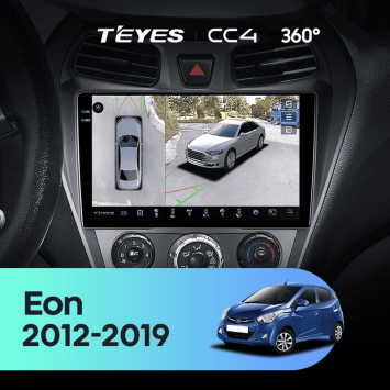 Штатная магнитола Teyes CC4 360 8/128 Hyundai Eon (2012-2019)