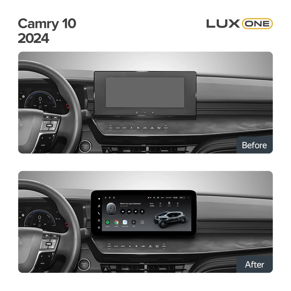 Переходная рамка Toyota Camry 10 XV80 (2024-2026) (12,3")