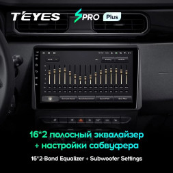 Штатная магнитола Teyes SPRO Plus 4/32 Renault Arkana 2019+ F1