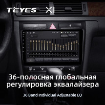 Штатная магнитола Teyes X1 4G 2/32 Audi S6 2 (1999-2004)