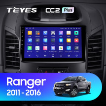 Штатная магнитола Teyes CC2 Plus 6/128 Ford Ranger (2011-2016) (F2)