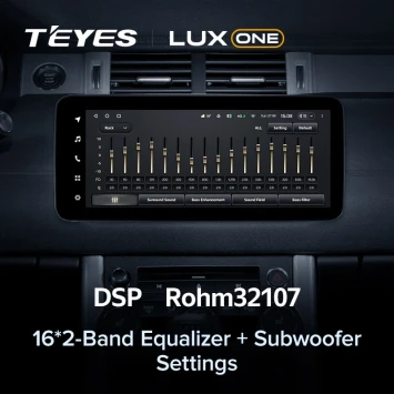 Штатная магнитола Teyes LUX ONE 360 6/128 Land Rover Range Rover Evoque (2011-2018) Тип-B