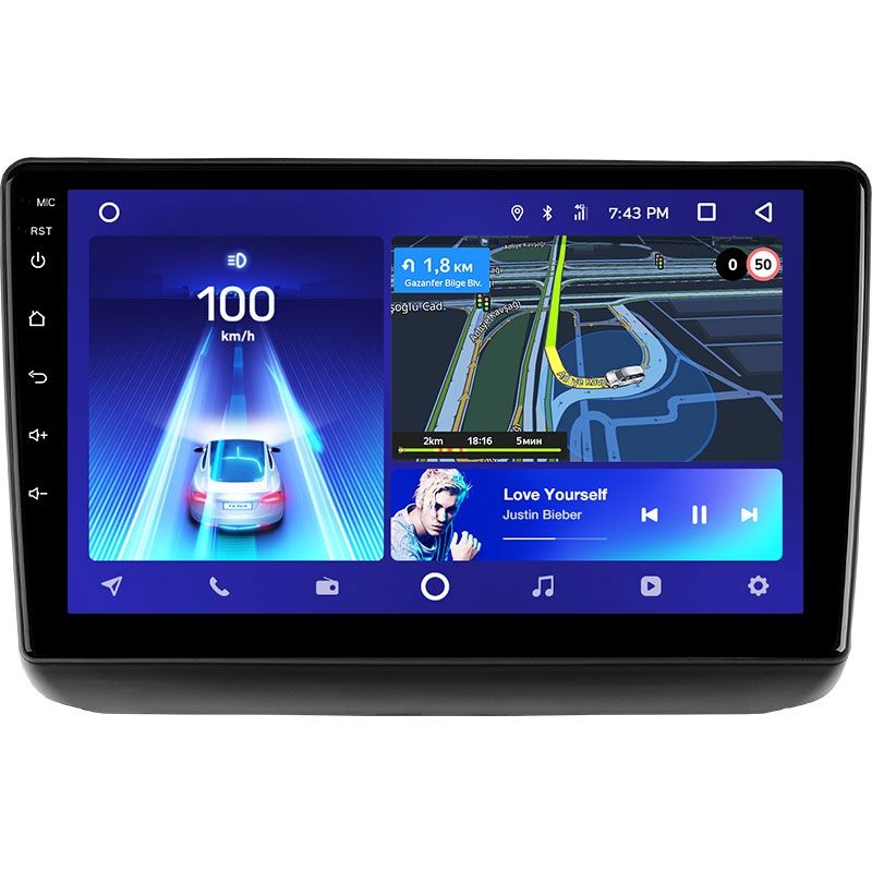 Переходная рамка Jeep Grand Cherokee WK2 (2013-2020) (9&quot;)