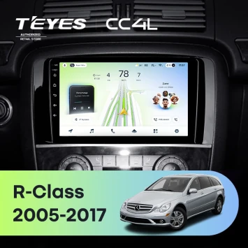 Штатная магнитола Teyes CC4L 6/64 с DTS Mercedes-Benz R-Class W251 R280 R300 R320 (2005-2017) F1