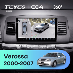 Штатная магнитола Teyes CC4 360 6/64 Toyota Verossa (2000-2007) F2