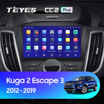 Штатная магнитола Teyes CC2 Plus 6/128 Ford Kuga 2 (2012-2019) Тип-B
