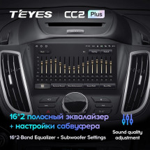 Штатная магнитола Teyes CC2 Plus 6/128 Ford Kuga 2 (2012-2019) Тип-B
