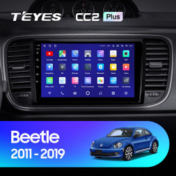 Штатная магнитола Teyes CC2 Plus 6/128 Volkswagen Beetle A5 (2011-2019)