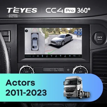 Штатная магнитола Teyes CC4 Pro 360 12/256 Mercedes-Benz Actros (2011-2023)