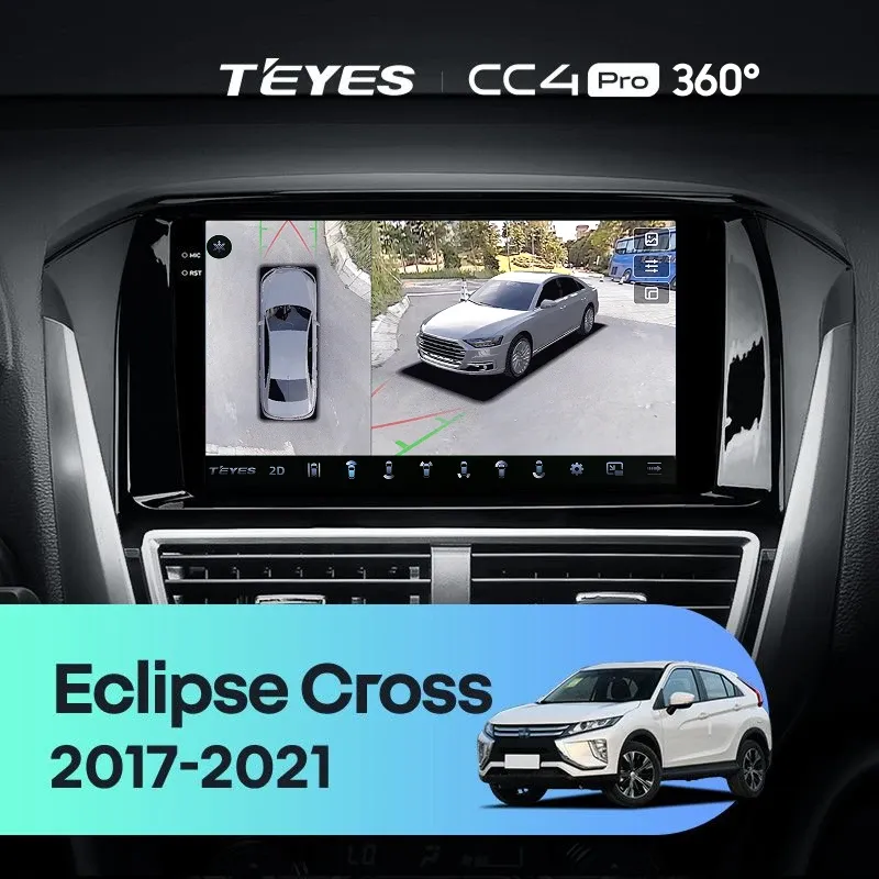 Штатная магнитола Teyes CC4 Pro 360 12/256 Mitsubishi Eclipse Cross 1 (2017-2021) F1