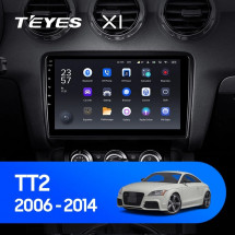 Штатная магнитола Teyes X1 4G 2/32 Audi TT 2 (2006-2014)