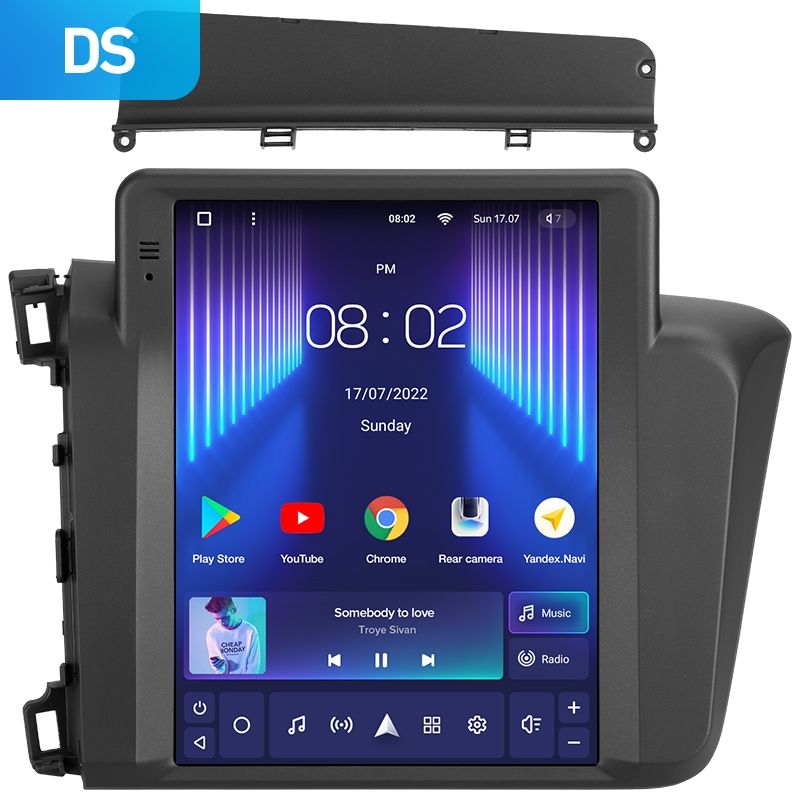 Переходная рамка Honda Civic 9 FB FK FD (2011-2015) (9,7&quot;)