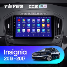 Штатная магнитола Teyes CC2 Plus 6/128 Opel Insignia (2013-2017) Тип-В