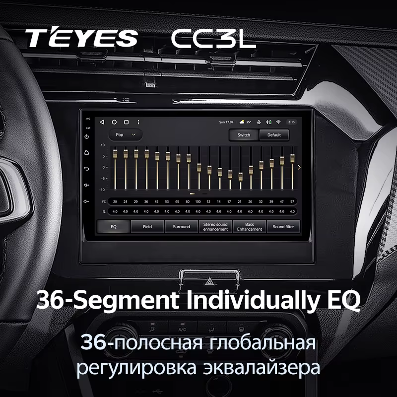 Штатная магнитола Teyes CC3L 4/32 Chery Tiggo 3x 1 (2021-2023)