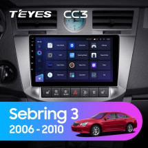 Штатная магнитола Teyes CC3 4/32 Chrysler Sebring 3 JS (2006-2010)