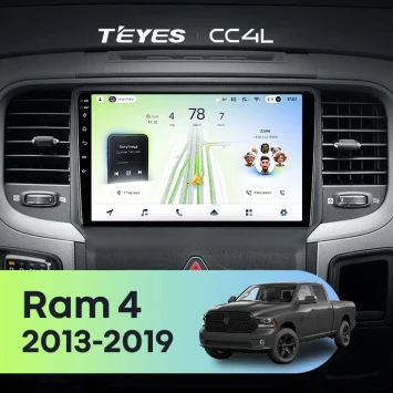 Штатная магнитола Teyes CC4L 4/64 Dodge Ram 4 DJ DS (2013-2019) F2