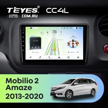 Штатная магнитола Teyes CC4L 4/64 Honda Mobilio 2 Amaze (2013-2020)