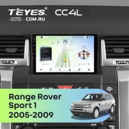 Штатная магнитола Teyes CC4L 6/64 с DTS Land Rover Range Rover Sport 1 (2005-2009)