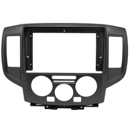 Переходная рамка Nissan NV200 M20 (2009-2023) (черная) F2 (9")