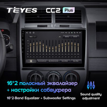 Штатная магнитола Teyes CC2 Plus 3/32 Jeep Compass 1 MK (2006-2010)