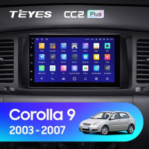 Штатная магнитола Teyes CC2 Plus 3/32 Toyota Corolla 9 E120 E130 (2003-2007)