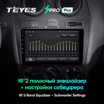 Штатная магнитола Teyes SPRO Plus 4/32 Ford Fiesta Mk5 (2002-2008)