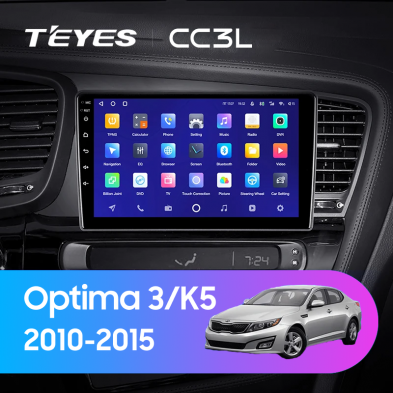 Штатная магнитола Teyes CC3L 4/32 Kia Optima 3 TF (2010-2015) F2