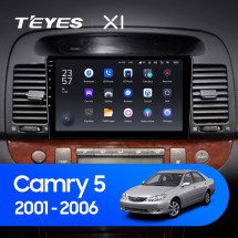 Штатная магнитола Teyes X1 4G 2/32 Toyota Camry 5 XV 30 (2001-2006) Тип-A