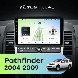 Штатная магнитола Teyes CC4L 6/64 с DTS Nissan Pathfinder R51 (2004-2009) F2