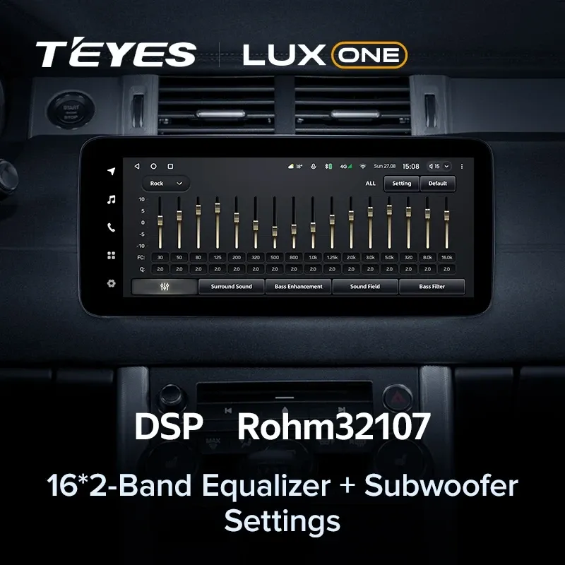 Штатная магнитола Teyes LUX ONE 4/32 Land Rover Range Rover Evoque (2011-2018) Тип-B