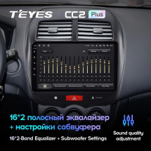 Штатная магнитола Teyes CC2L Plus 2/32 Mitsubishi ASX 1 (2010-2016) Тип-B