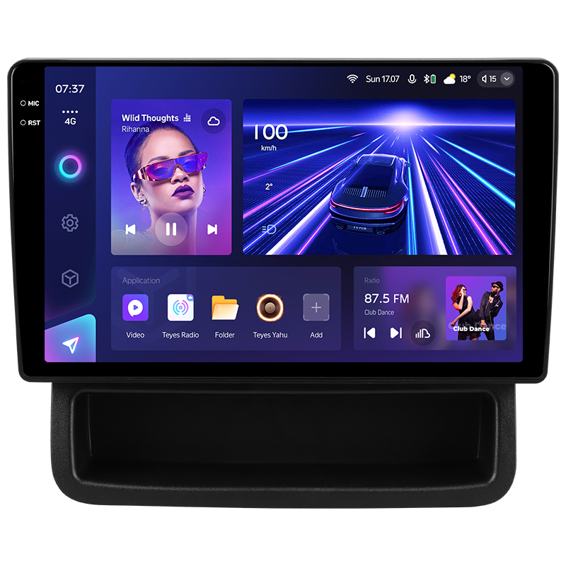 Переходная рамка Renault Trafic 2 (2006-2014) Тип-A (10&quot;)