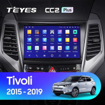Штатная магнитола Teyes CC2L Plus 1/16 SsangYong Tivoli 2015-2019