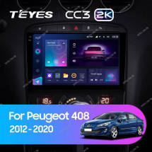 Штатная магнитола Teyes CC3 2K 4/64 Peugeot 408 1 T7 (2012-2020)