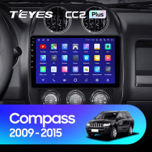 Штатная магнитола Teyes CC2 Plus 3/32 Jeep Compass 1 MK (2009-2015)