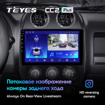 Штатная магнитола Teyes CC2 Plus 4/32 Jeep Compass 1 MK (2009-2015)