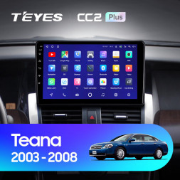 Штатная магнитола Teyes CC2 Plus 4/32 Nissan Teana J31 (2003-2008)