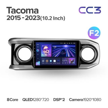 Штатная магнитола Teyes CC3L 4/32 Toyota Tacoma N300 (2015-2023) F2
