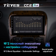 Штатная магнитола Teyes CC2L Plus 1/16 Mercedes Benz S-Class W220 VV220 (1998-2005)