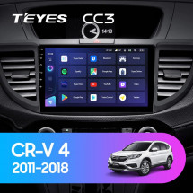 Штатная магнитола Teyes CC3 4/64 Honda CR-V 4 RM RE (2011-2018) 9 дюймов Тип-A