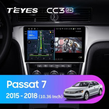 Штатная магнитола Teyes CC3 2K 4/32 Volkswagen Passat 7 B7 NMS (2015-2018) F2