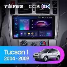 Штатная магнитола Teyes CC3 2K 360 6/128 Hyundai Tucson 1 (2004-2009)