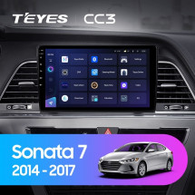 Штатная магнитола Teyes X1 4G 2/32 Hyundai Sonata 7 LF (2014-2017) Тип-A