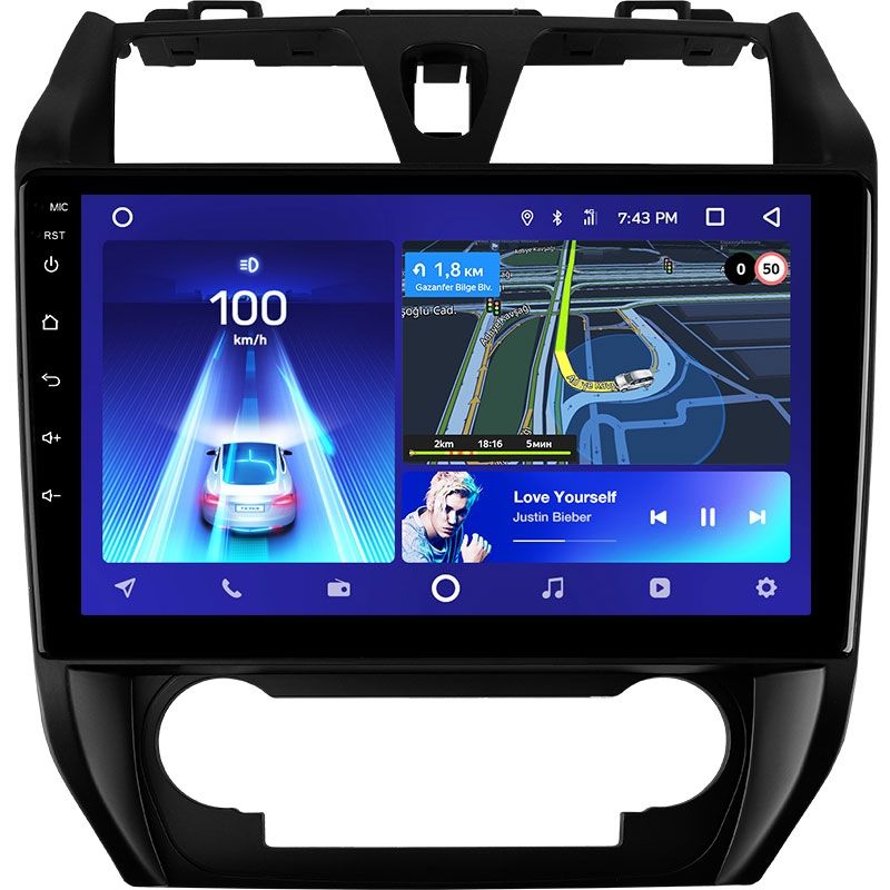 Переходная рамка Geely Emgrand EC7 1 (2009-2016) (10&quot;)