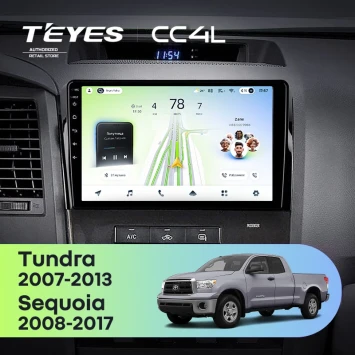 Штатная магнитола Teyes CC4L 6/64 с DTS Toyota Sequoia XK60 (2008-2017)