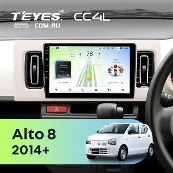 Штатная магнитола Teyes CC4L 4/64 Suzuki Alto 8 (2014-2021)